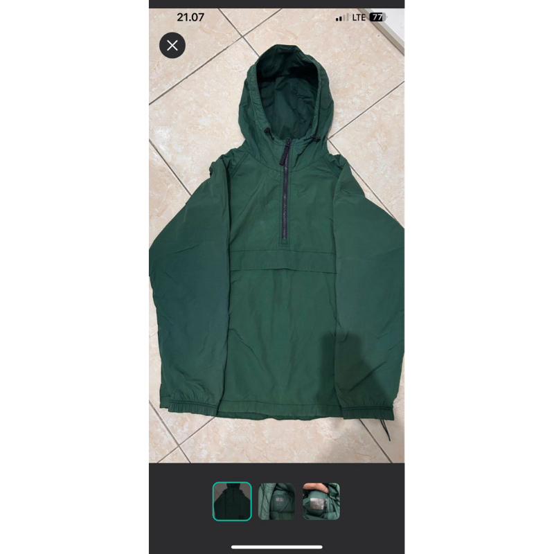 uniqlo anorak jacket size M