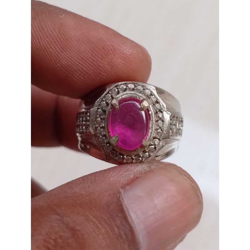 Batu Akik Merah Siem Rose Bangkok 3