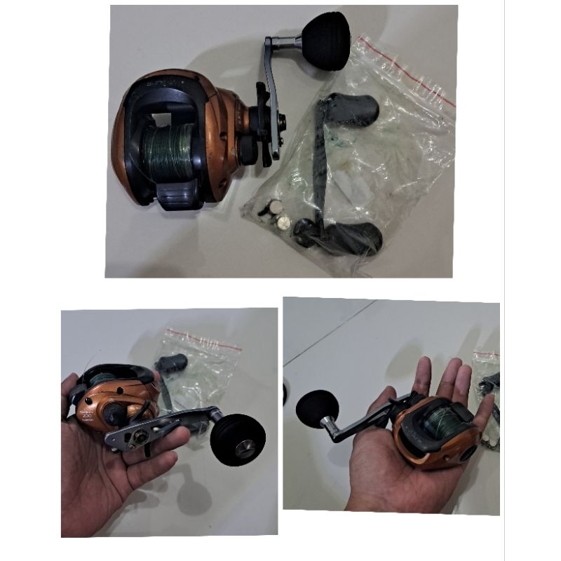 reel bc shimano caius 200 KANAN second