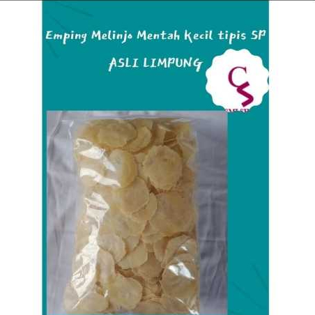 

EMPING MELINJO MENTAH SUPER SP ORIGINAL KECIL TIPIS ASLI LIMPUNG