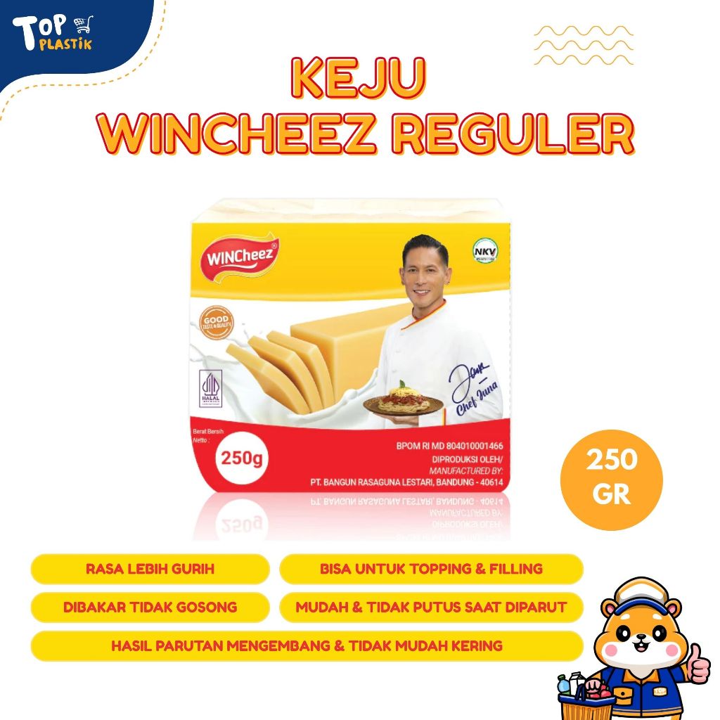 

WINCheez Keju Regular 250 Gram