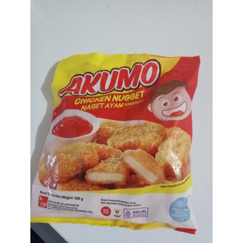 

Naget Ayam Akumo 500gr Chicken Nugget Akumo Frozen Food murahmeriah