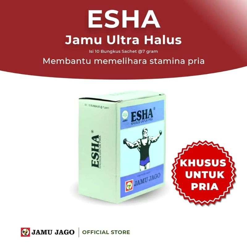 

esha serbuk jamu jago isi 10 pcs