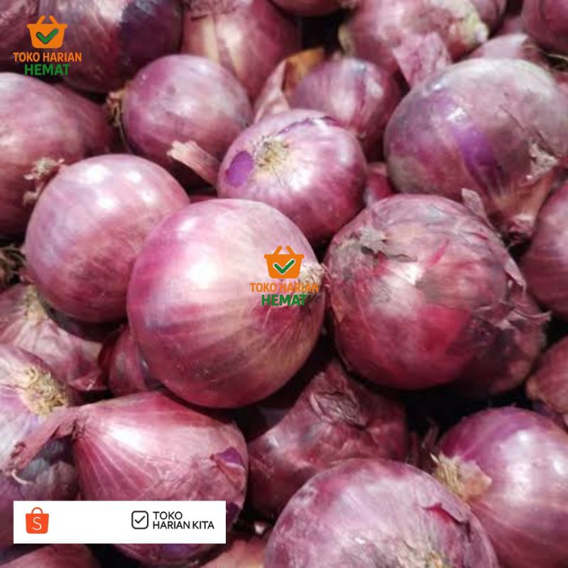 

Bawang Merah Peking India Impor 1kg – Ukuran Besar, Segar & Berkualitas