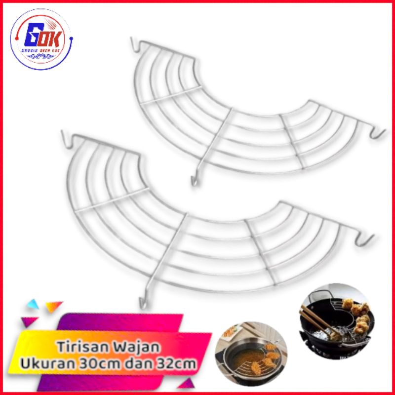 Rack Peniris Minyak Gorengan / rak Peniris Wajan Penggorengan / Rak Tirisan Wajan