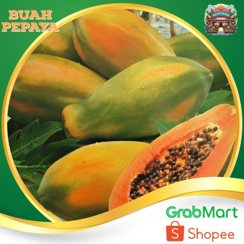 Buah Pepaya ~ Murah  Pasar Induk Daring