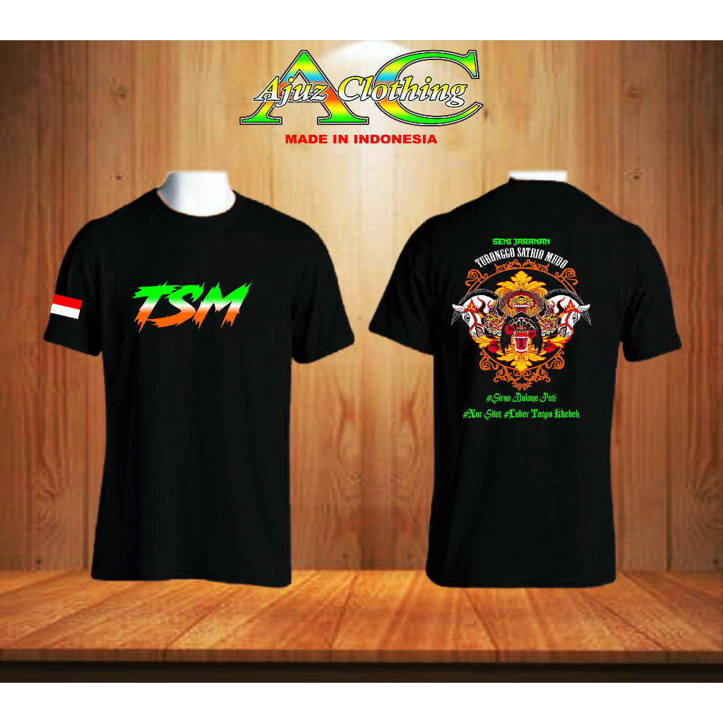 KAOS TMS JARANAN #KaosSablonP;remium