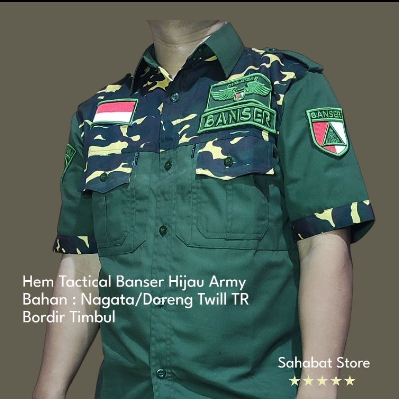 BAJU HEM TACTICAL BANSER