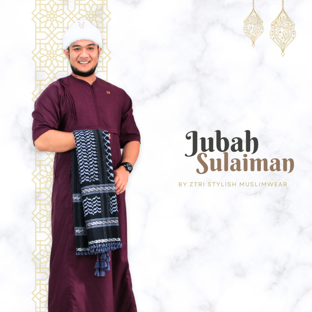 Ztri - Baju Jubah Pria Bahan Toyobo Premium Baju Gamis Pria Dewasa