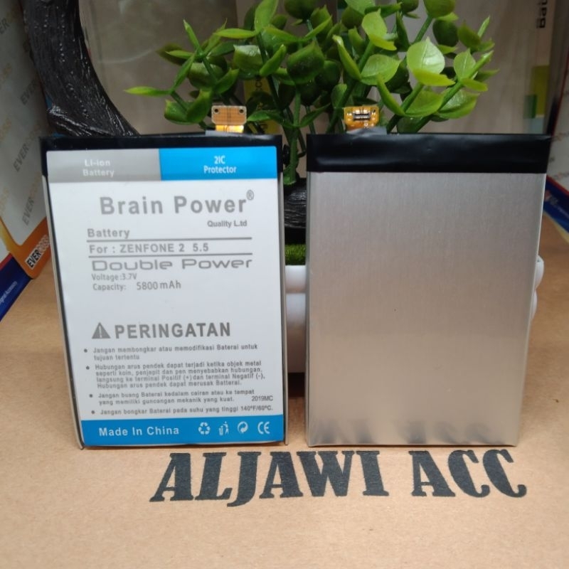 Batere batre Baterai Battery  Asus Zenfone 2 5.5" ZE551ML C11P1424 Z00AD  Double Power Battery Tanam