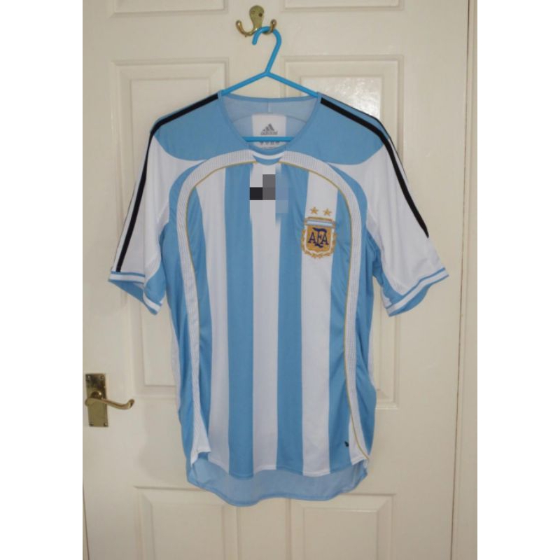 Retro | Kaos Jersey Retro Argentina Home 2006 Jersey Klasik Jersey Retro Grade Ori