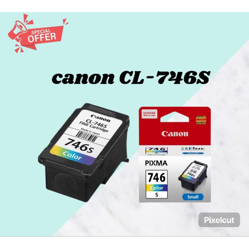 Tinta Original canon CL746S small calor ,MG2570s,Ts207,Ts307