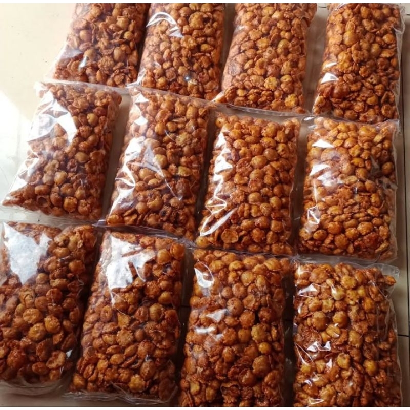 

emping gepuk/kletuk pedas manis