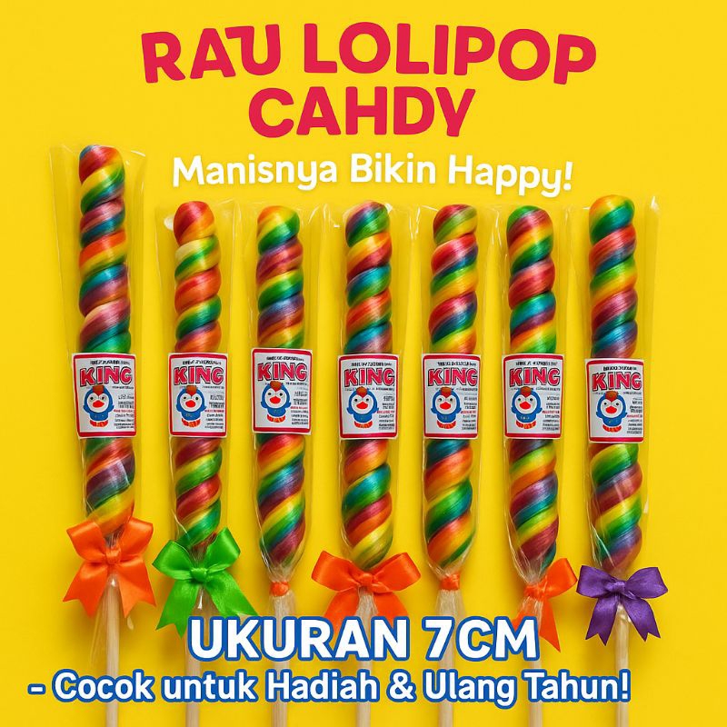 

PERMEN LOLIPOP 7 CM BENTUK BIG ULIR/SPIRAL MINIMAL ORDER 5 PCS