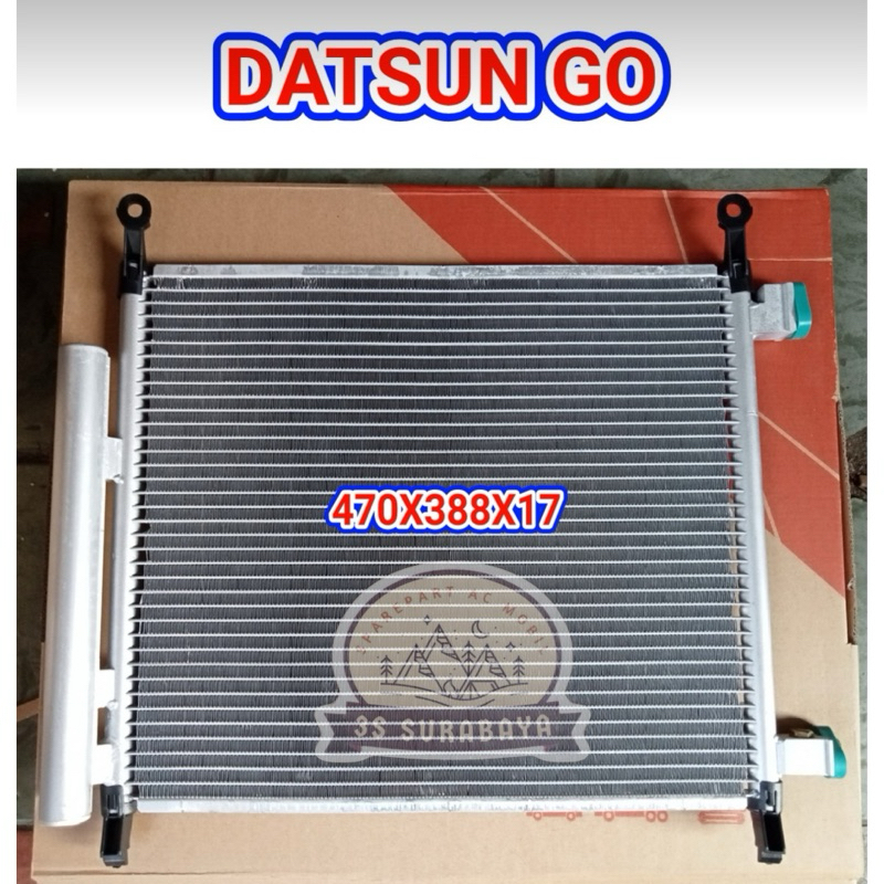 Kondensor Datsun Go Ac Mobil Datsun Go+ Datsun Go Panca Ac Mobil Condensor (Baru/New)