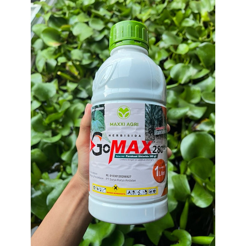 HERBISIDA KONTAK GOMAX 280SL KEMASAN 1 LITER