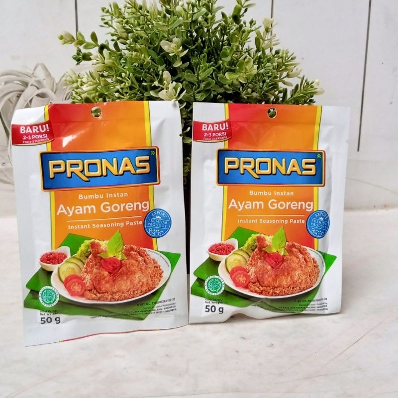 

Pronas Bumbu Instant Ayam Goreng 50g