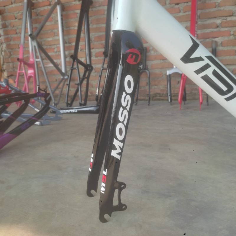 fork roadbike mosso comeback custom steel