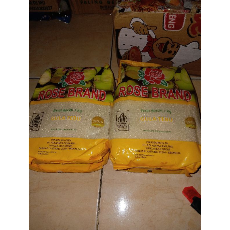 

Gula Pasir Rose Brand 1kg kuning