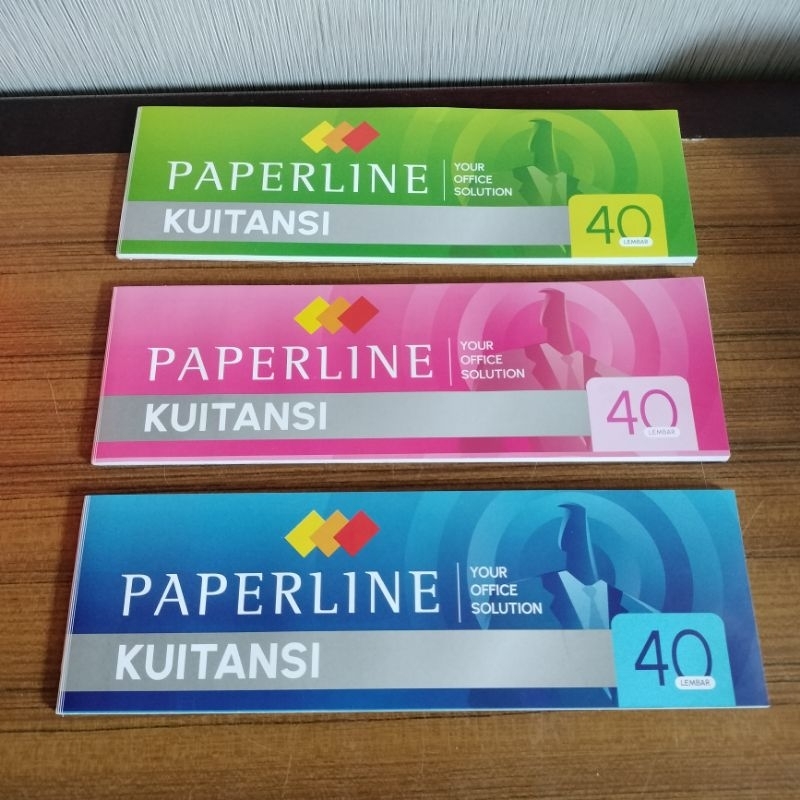 

Buku Kuitansi Paperline Tanggung isi 40 Lembar / Kwitansi (tidak rangkap/copy)