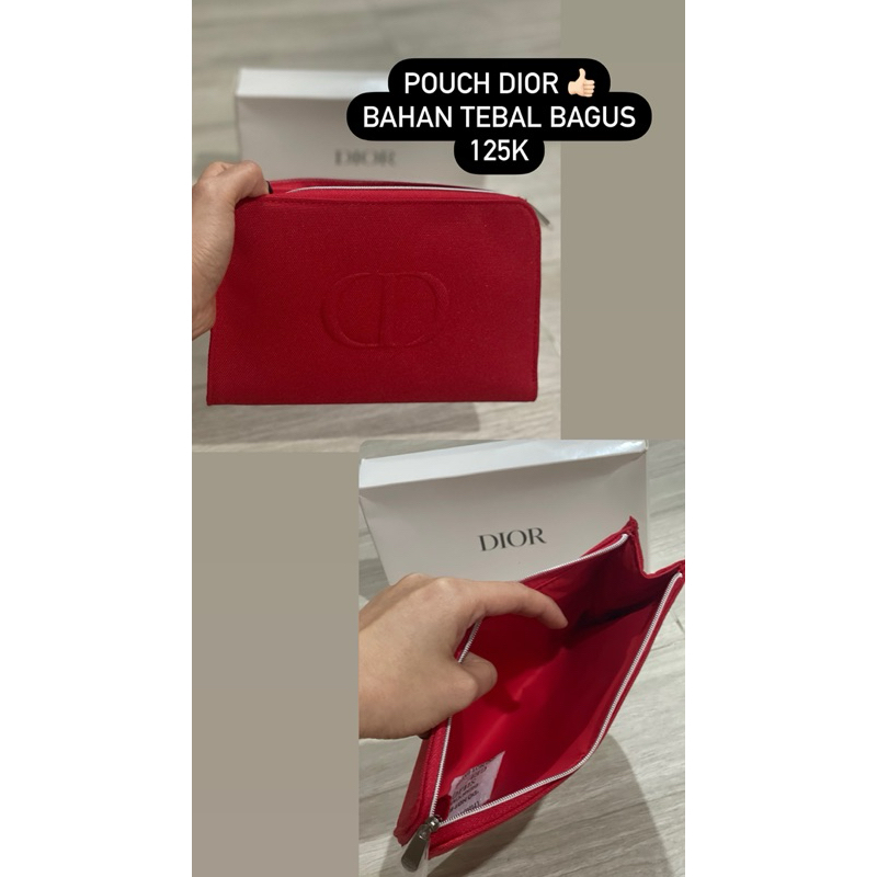 Pouch Dior Red