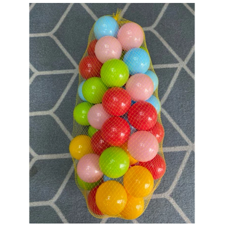 Mandi Bola 50 Pcs Bola Plastik Mainan Bola Plastik Bola Warna Warni Bola Mandi Anak