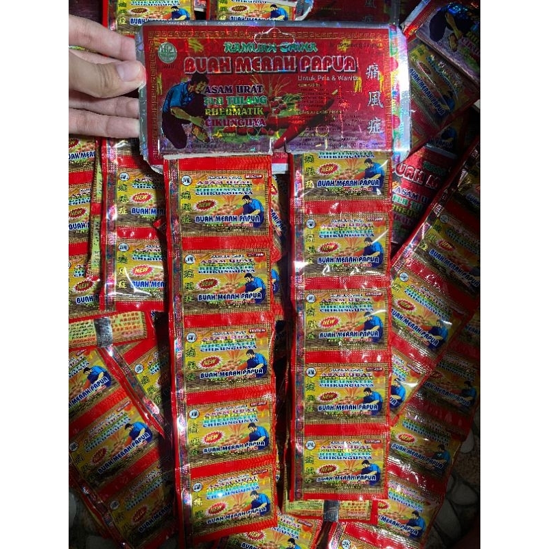 

BUAH MERAH PAPUA KAPSUL (isi 20 sachet @2 kapsul)