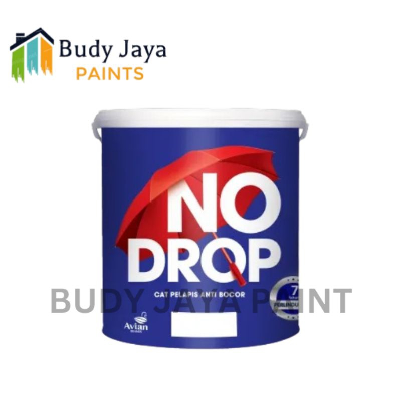 NO DROP 20KG WARNA LENGKAP CAT PELAPIS ANTI BOCOR WATERPROOFING AVIAN BRANDS