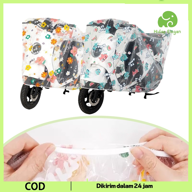 Tutup Sepeda Hujan Dan Salju Sarung Motor Anti Air Sarung Motor Bening Sarung Mantel Motor Penutup H