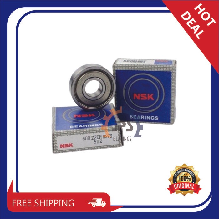 LAKER BEARING 608 ZZ LAKER DINAMO MESIN NSK JAPAN