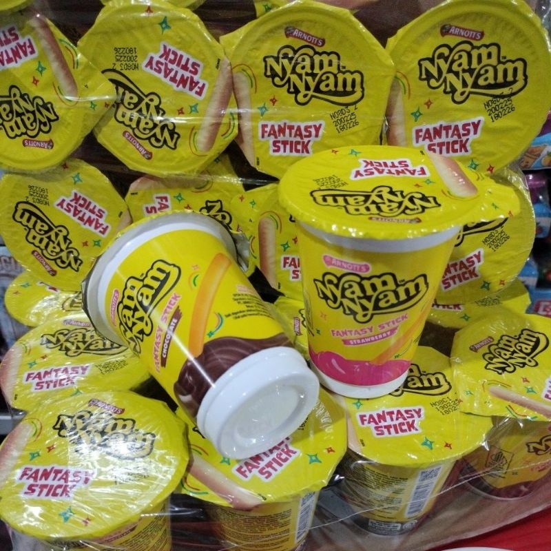 

Arnotts Nyam Nyam Fantasy Stick Satuan 1 pcs@25g