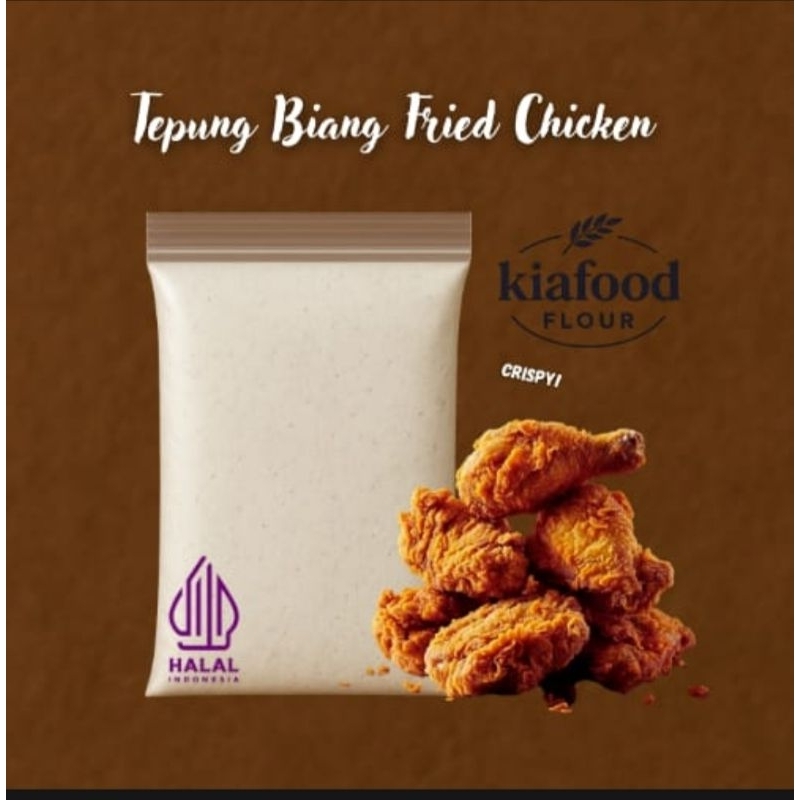 

Tepung biang fried chicken kemasan 5kg.