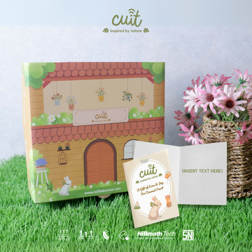 

CUIT Extra Gift Box / Packaging Extra Kotak untuk Kado + Kartu Ucapan