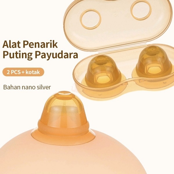 Alat Penarik Puting Payudara Bahan Silicon Untuk Wanita
