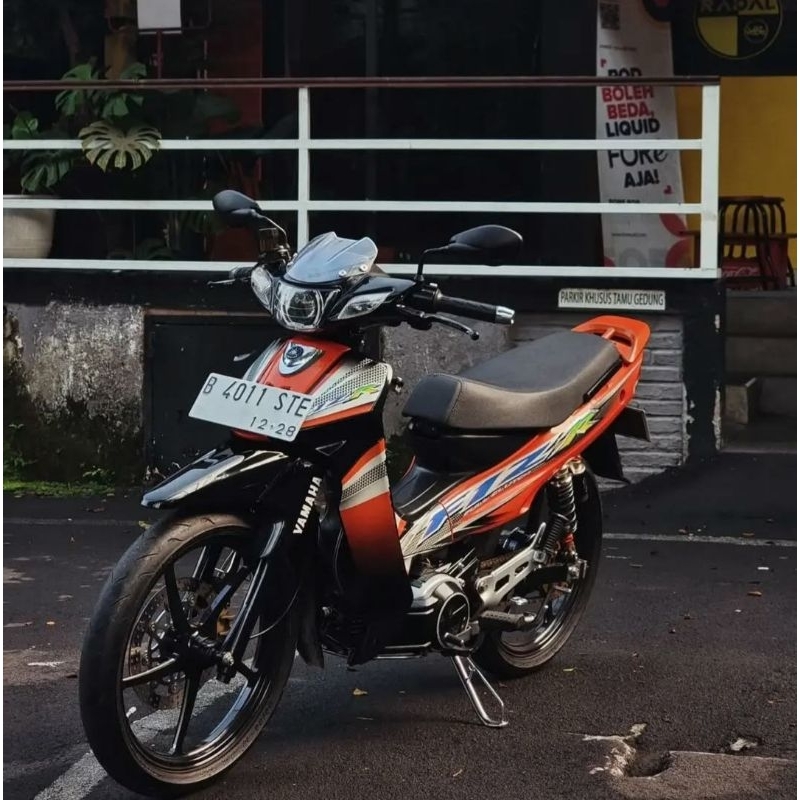Striping F1zr 2004 Orange Sticker F1zr Orange 2004 Sticker Striping Original Yamaha F1ZR 2004 Hitam 