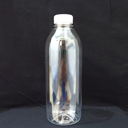 Botol Plastik Bening 1 Liter/ Bahan Tebal Berkualitas / isi 24 pcs (1Pack)