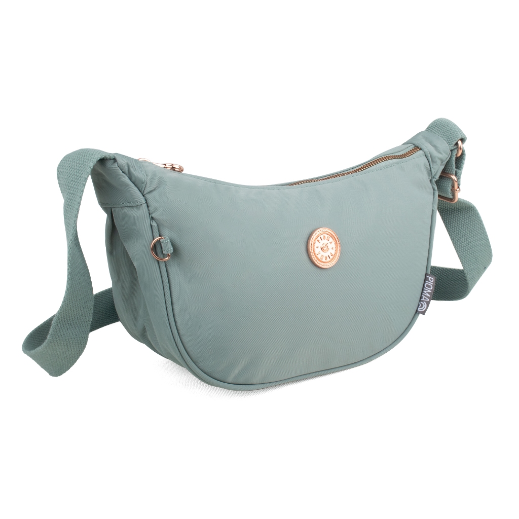 PIOMA Erica Rose Gold Tas Selempang Wanita Slingbag Sedang Nylon Waterproof