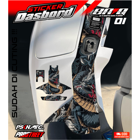 TERBARU STICKER TANKPAD DASHBOARD SCOOPY 2025 - TANKPAD DASHBOARD SCOOPY 2025