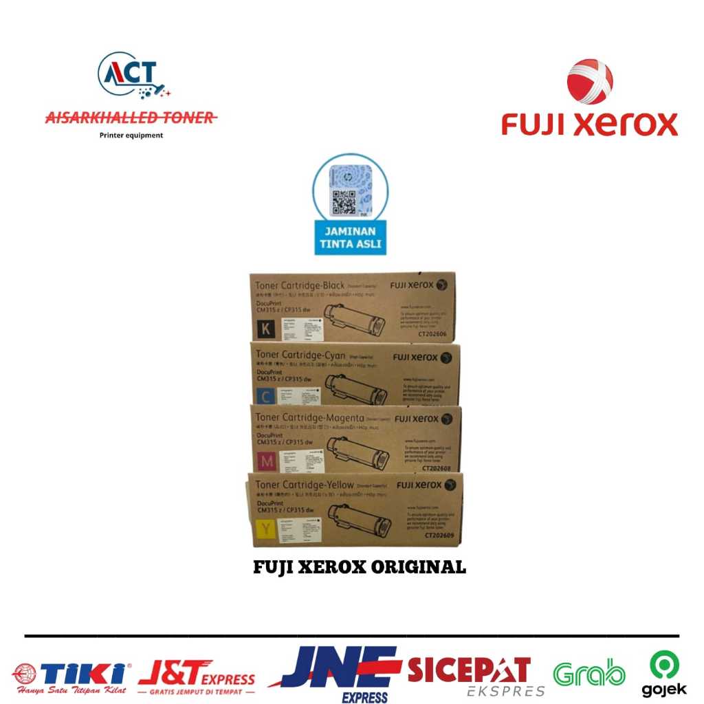 TONER FUJI XEROX CM 315 z /CP315dw 1 set original