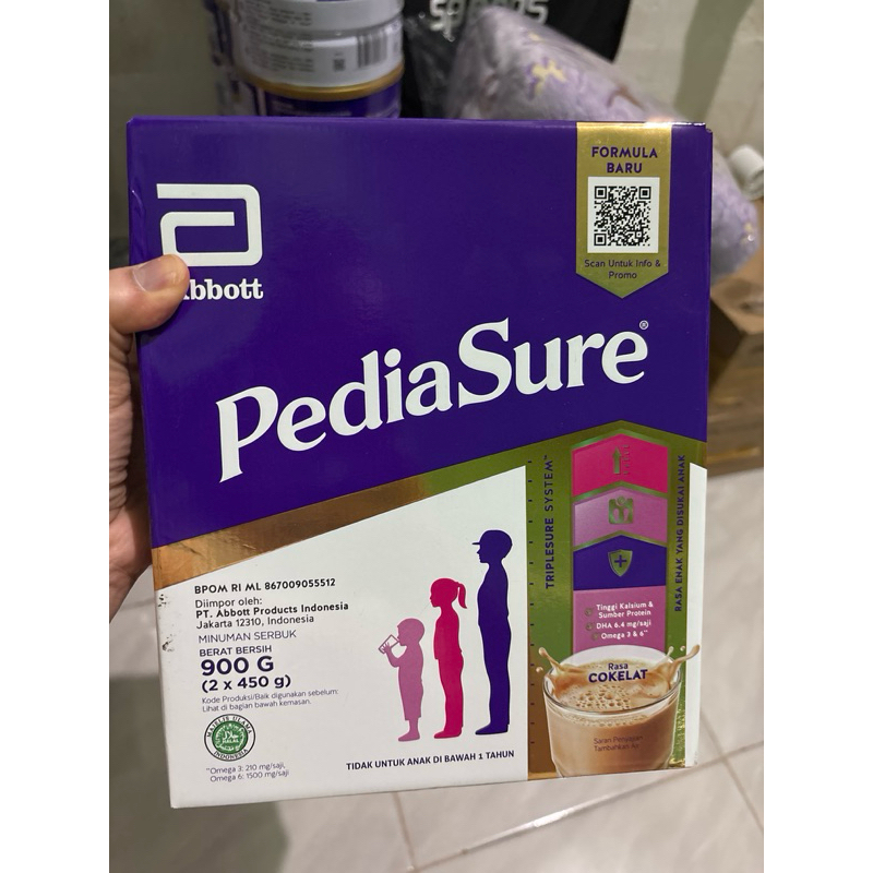 

Pediasure Coklat 900g Ed 08.2025