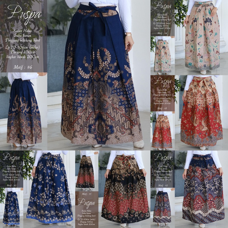 Rok Batik Wanita modern rok batik kantor rok batik kondangan rok batik tradisional