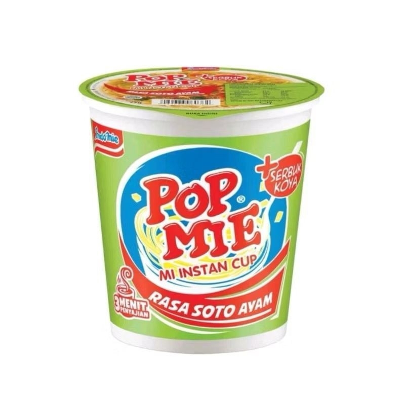 

Pop Mie Kuah Rasa Soto Ayam 1 pcs – Mi Instan Praktis & Gurih