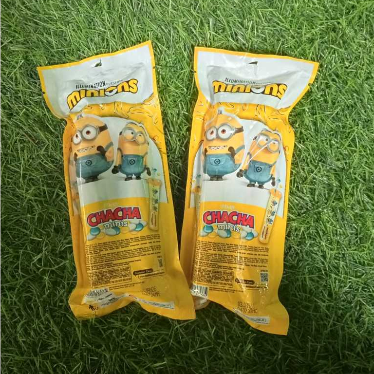 

DELFI CHA CHA COLLECTIBLE MINION Coklat ChaCha Minis Minion Series 1pack Berhadiah minion Mini Limited edition Chocolate Delfi