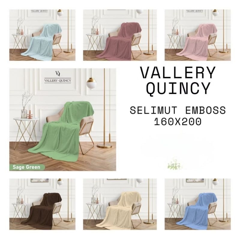 Selimut Vallery Quincy/Selimut Vallery uk.160×200cm