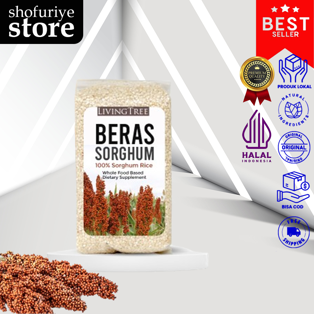 

Beras Sorgum Kupas 250gr Diet Sehat Gluten Free