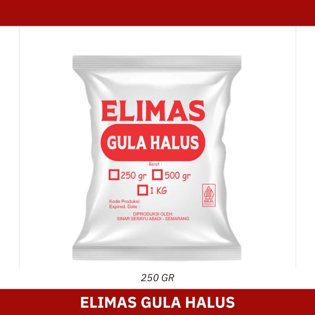 

Elim Gula Halus 250 Gr