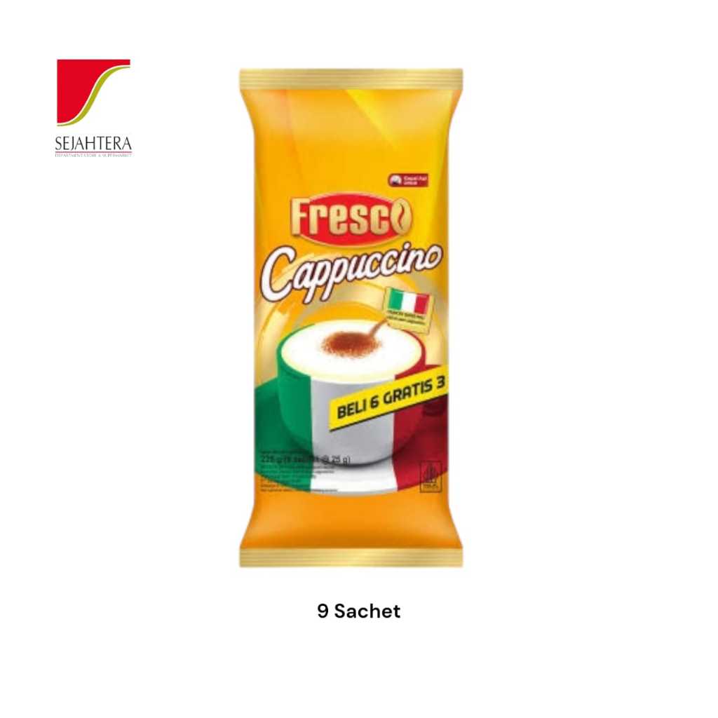 

Fresco Cappuccino 225gr (6s+3s X 25g)