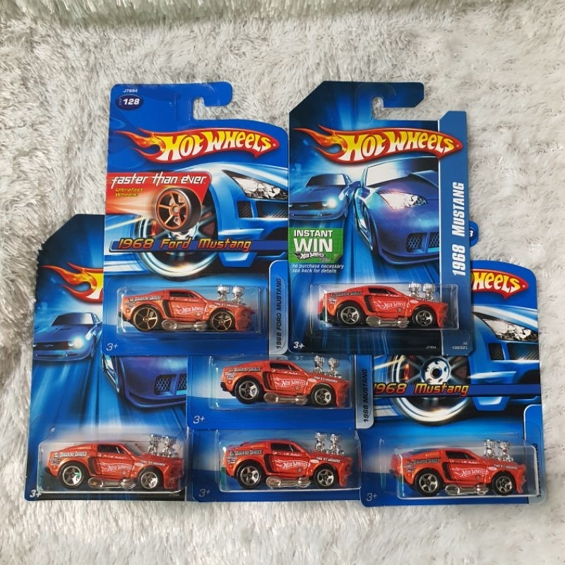 Hot Wheels edisi 1968 Ford Mustang dari tahun 2006