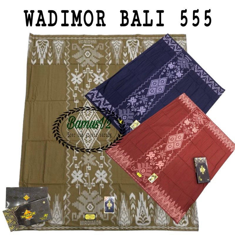Sarung Wadimor Bali 555