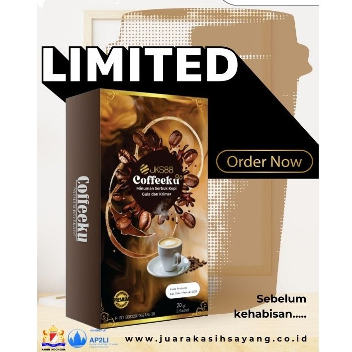

COFFEEKU / KOPIKU JKS88 5 SACHET 100% ORIGINAL